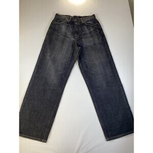 Ecko Unlimited Baggy Fit Dark Demin Jeans M's 32x31 Hip Hop Urban Skater Y2K